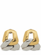 ALEXANDER MCQUEEN Chain Brass Earrings