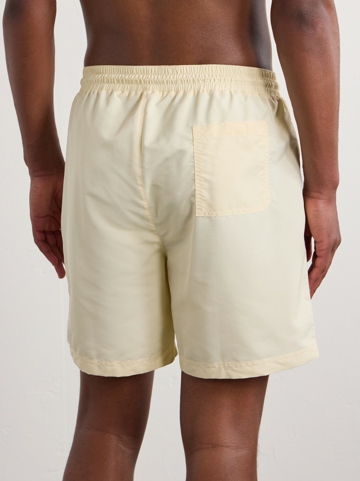 Brunello Cucinelli - Straight-Leg Mid-Length Swim Shorts - Neutrals