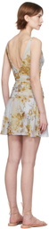 BEC + BRIDGE Blue Rahni Minidress