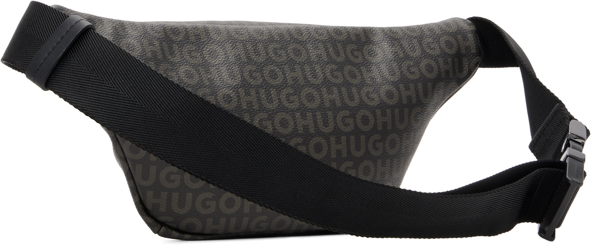 Hugo Black Logo Hardware Belt Bag