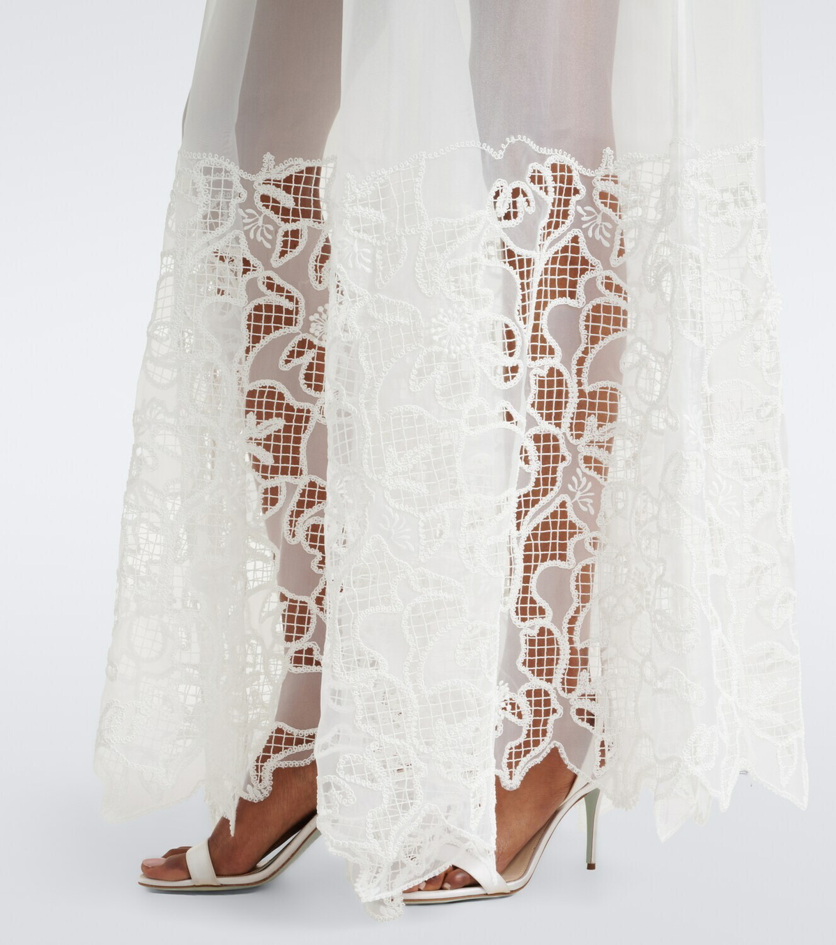 Simkhai Rennis organza bustier gown