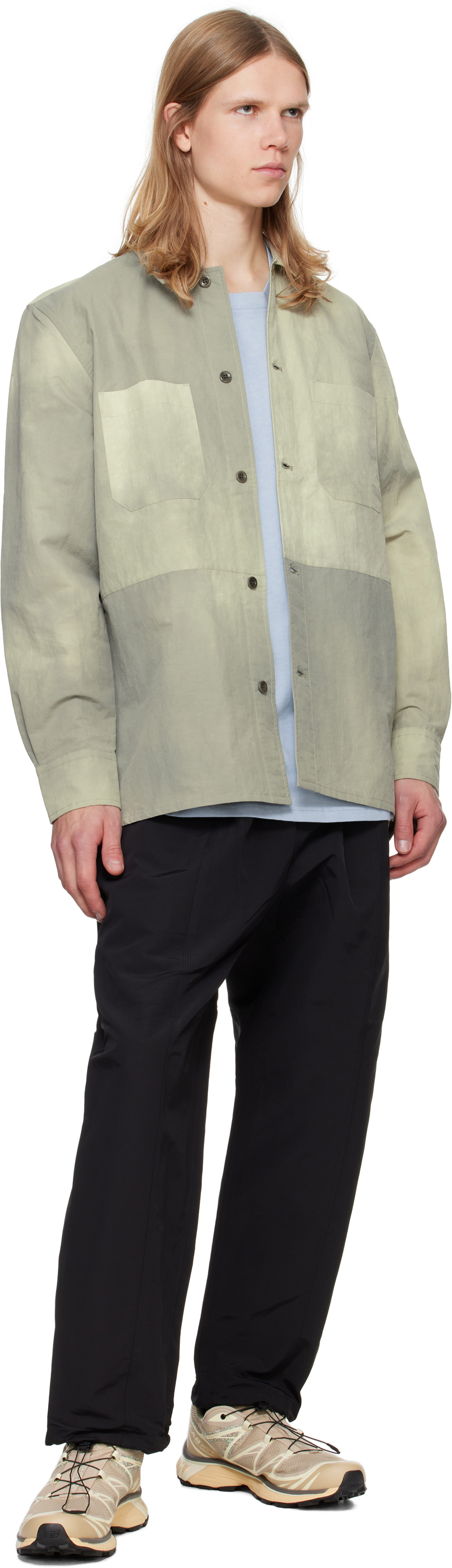 South2 West8 Black Belted C.S Trousers