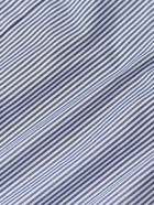 Ghiaia Cashmere - Button-Down Collar Striped Cotton-Poplin Shirt - Blue