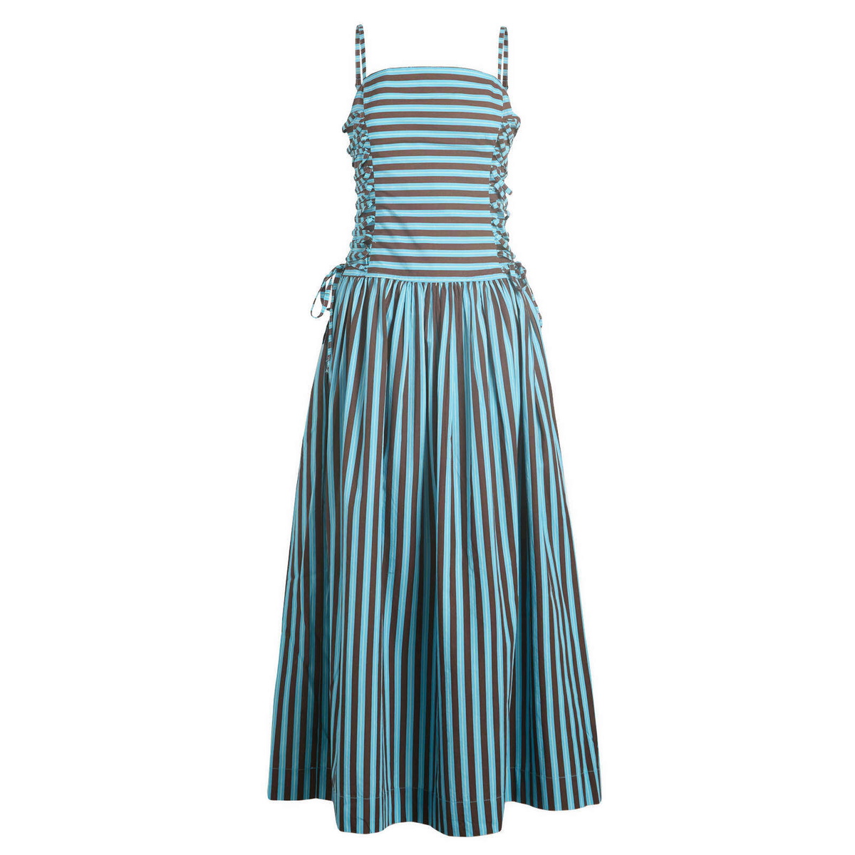 Damson Madder Women's Clandy Midi Dress in Red Damson Madder Damson Madder Women's Clandy Midi Dress in Red Damson Madder