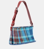 Vivienne Westwood Heather tartan canvas shoulder bag