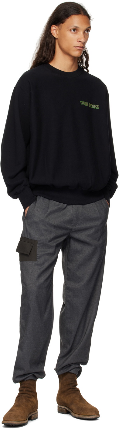 UNDERCOVER Black 'Twin Peaks' Sweatshirt Undercover