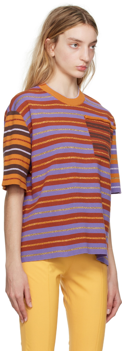 Jacquemus Multicolor Le Raphia 'La Mailla Sao' T-Shirt