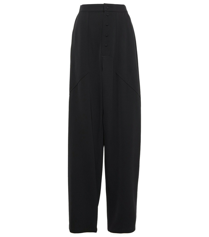 Photo: Stella McCartney High-rise tapered wool pants