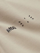 MCQ - Logo-Appliquéd Printed Cotton-Jersey T-Shirt - Neutrals