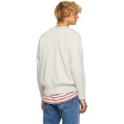 Levis Vintage Clothing Grey Bay Meadows Sweatshirt