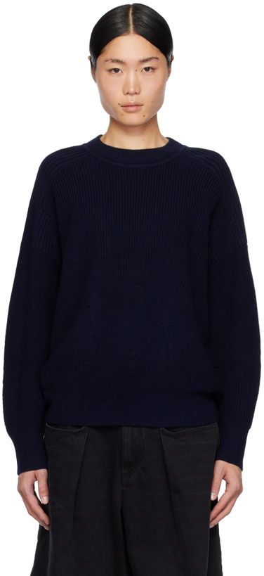 Photo: Isabel Marant Navy Barry Sweater