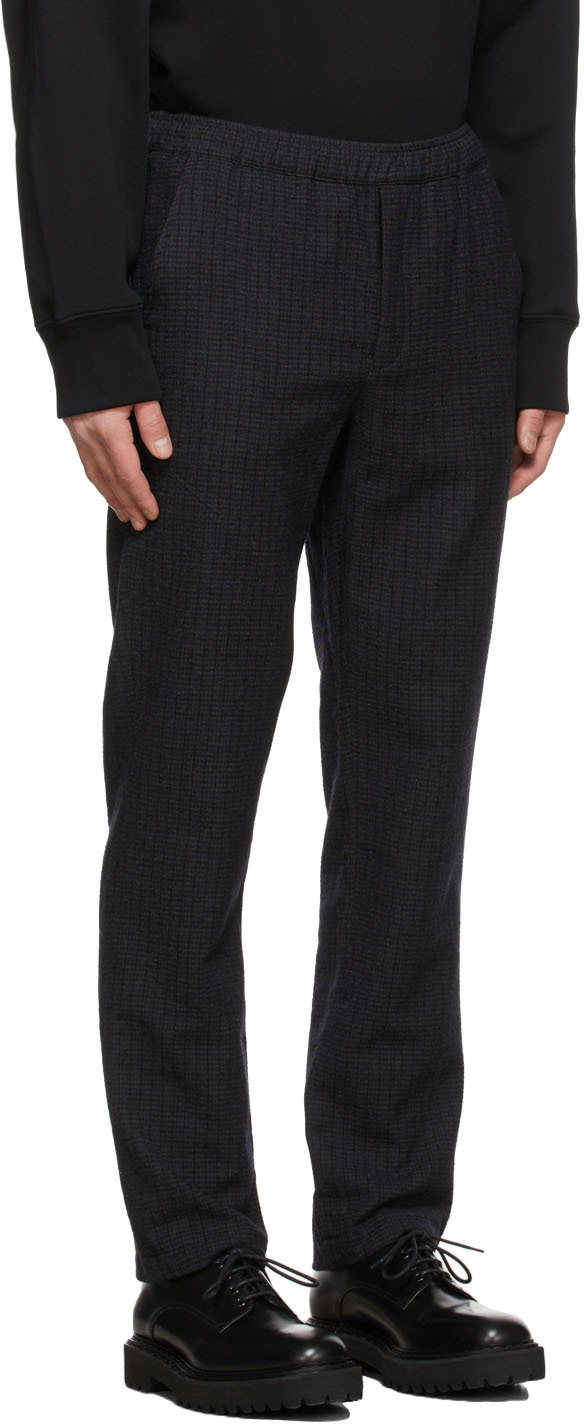 Schnayderman's Navy & Black Pop Trousers