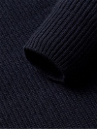 Alex Mill - Jordan Ribbed Brushed-Cashmere Sweater - Blue