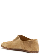 Maison Margiela Tabi Suede Flats Brown