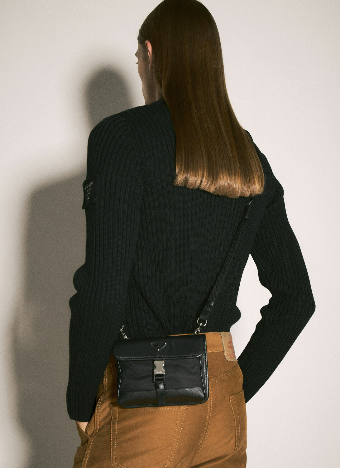 Prada Re-Nylon Phone Crossbody Bag