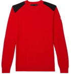 Canada Goose - Dartmouth CORDURA-Panelled Merino Wool Sweater - Red
