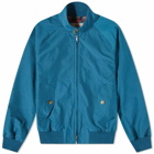 Baracuta Men's G9 Original Harrington Jacket in Peacock Blue