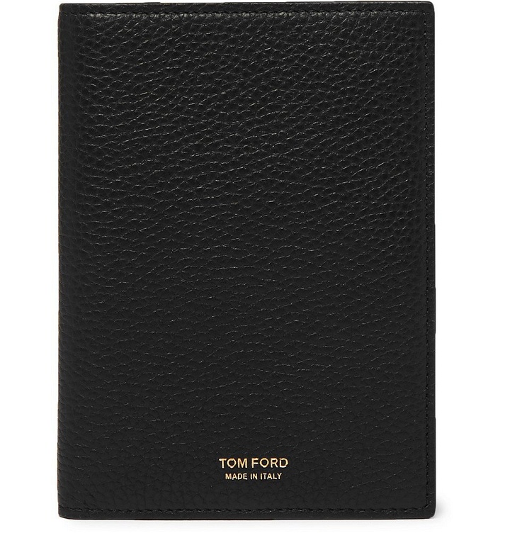 Photo: TOM FORD - Full-Grain Leather Passport Cover - Black