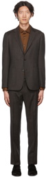 ZEGNA Brown Techmerino Suit