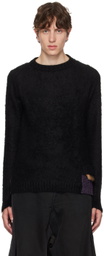 kolor Black Paneled Sweater