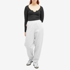 Joah Brown Women's Oversized Sweat Pants in Pearl