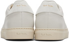 Paul Smith White Leather Basso Sneakers