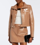 Courrèges Reedition vinyl jacket