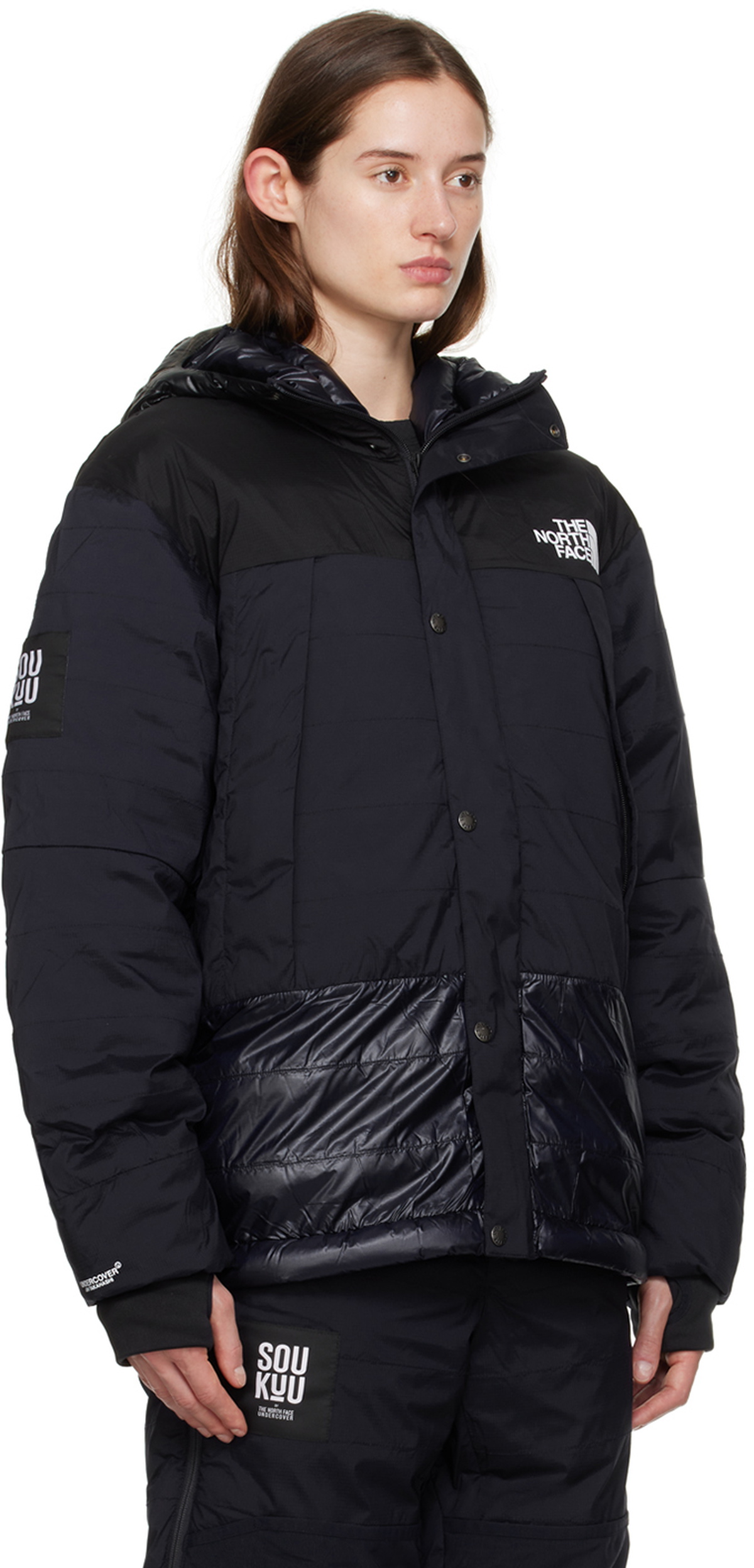 UNDERCOVER Black & Navy The North Face Edition 50/50 Mountain Down