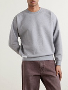 WTAPS - SIGN-YD Cotton-Jersey Sweatshirt - Gray