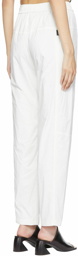 LOW CLASSIC White Nylon Lounge Pants