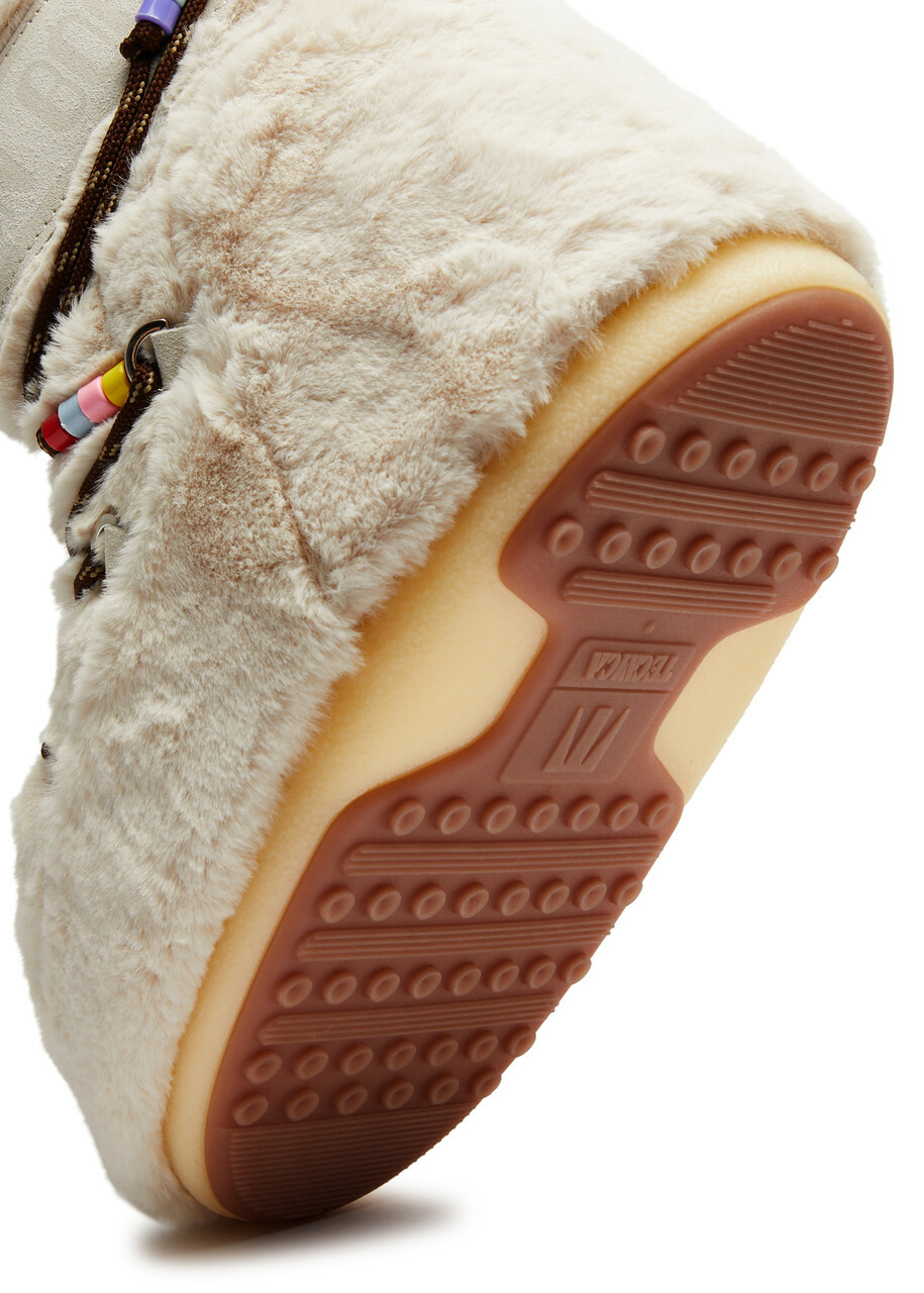 Moon Boot Icon Padded Faux fur Snow Boots Cream 4244 (IT42 44 / UK9