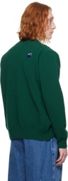 ADER error Green Patch Sweater