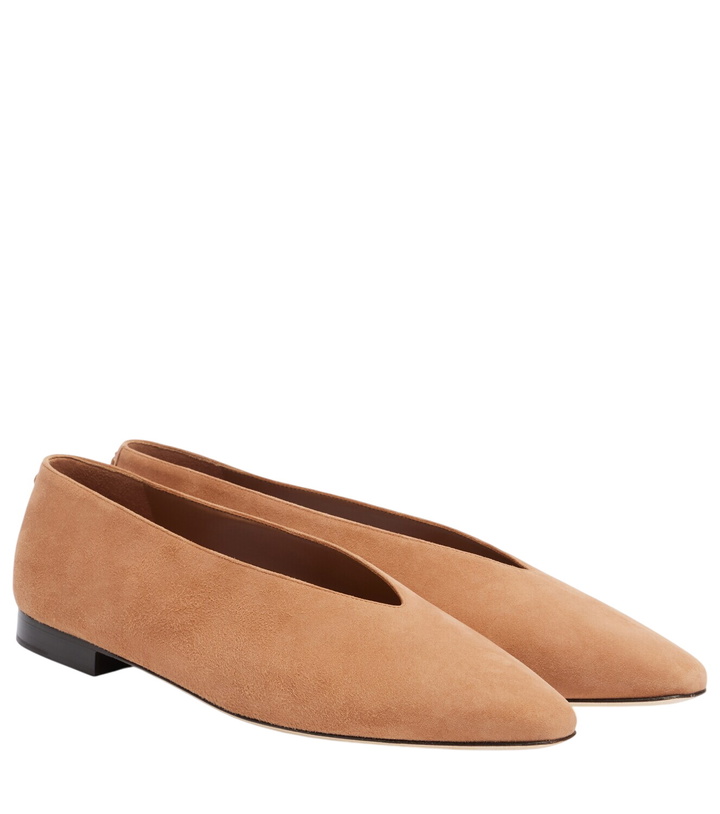 Photo: Jimmy Choo Margot suede ballet flats