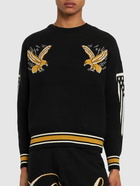 RHUDE - Rhude Eagle Souvenir Cotton Sweater