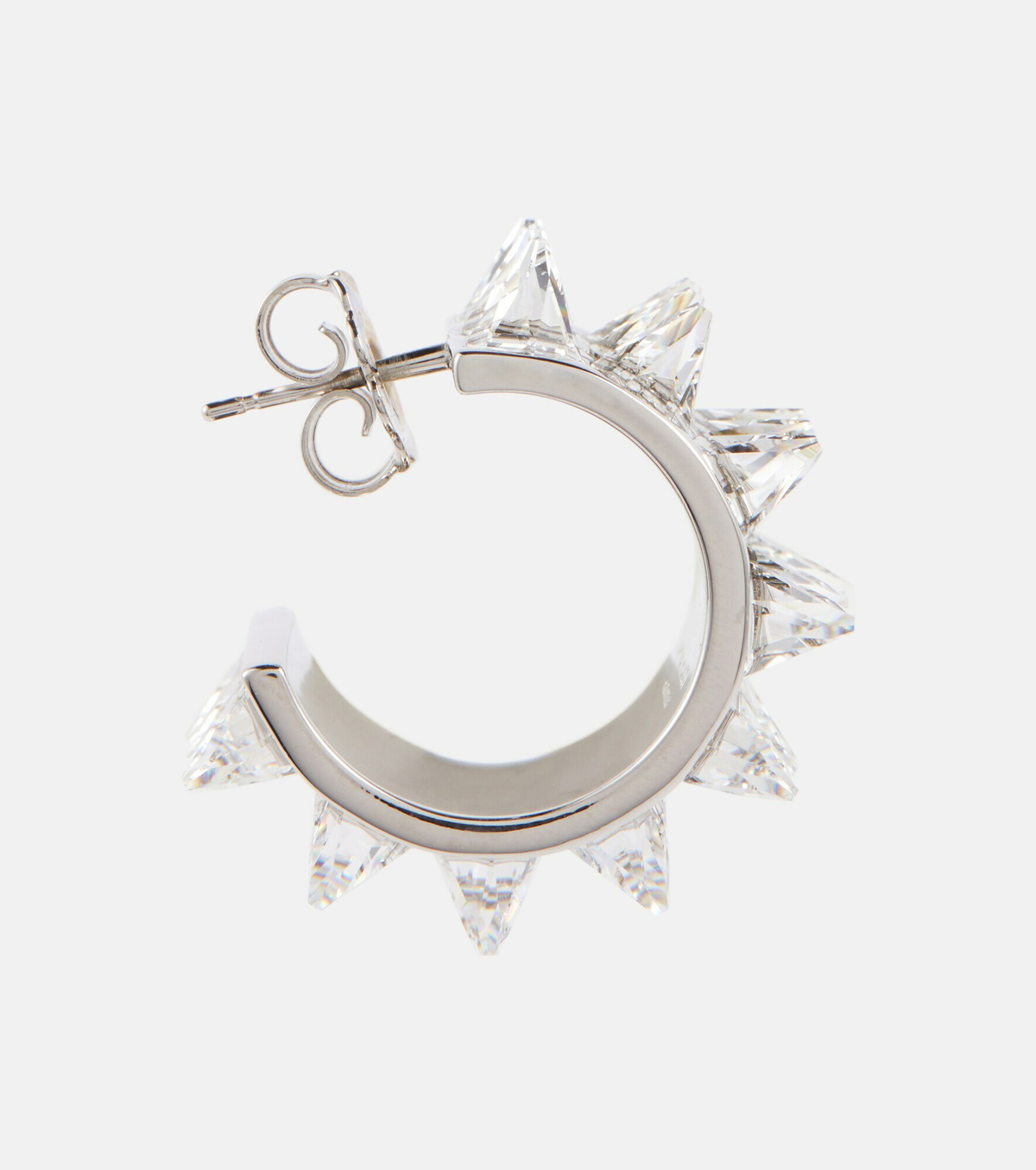ピアス AMINA MUADDI Embellished l big Karma earrings Amina Muaddi - Karma crystal-embellished earrings Amina Muaddi