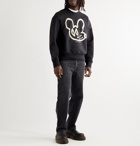 Our Legacy - Printed Loopback Cotton-Jersey Sweatshirt - Black