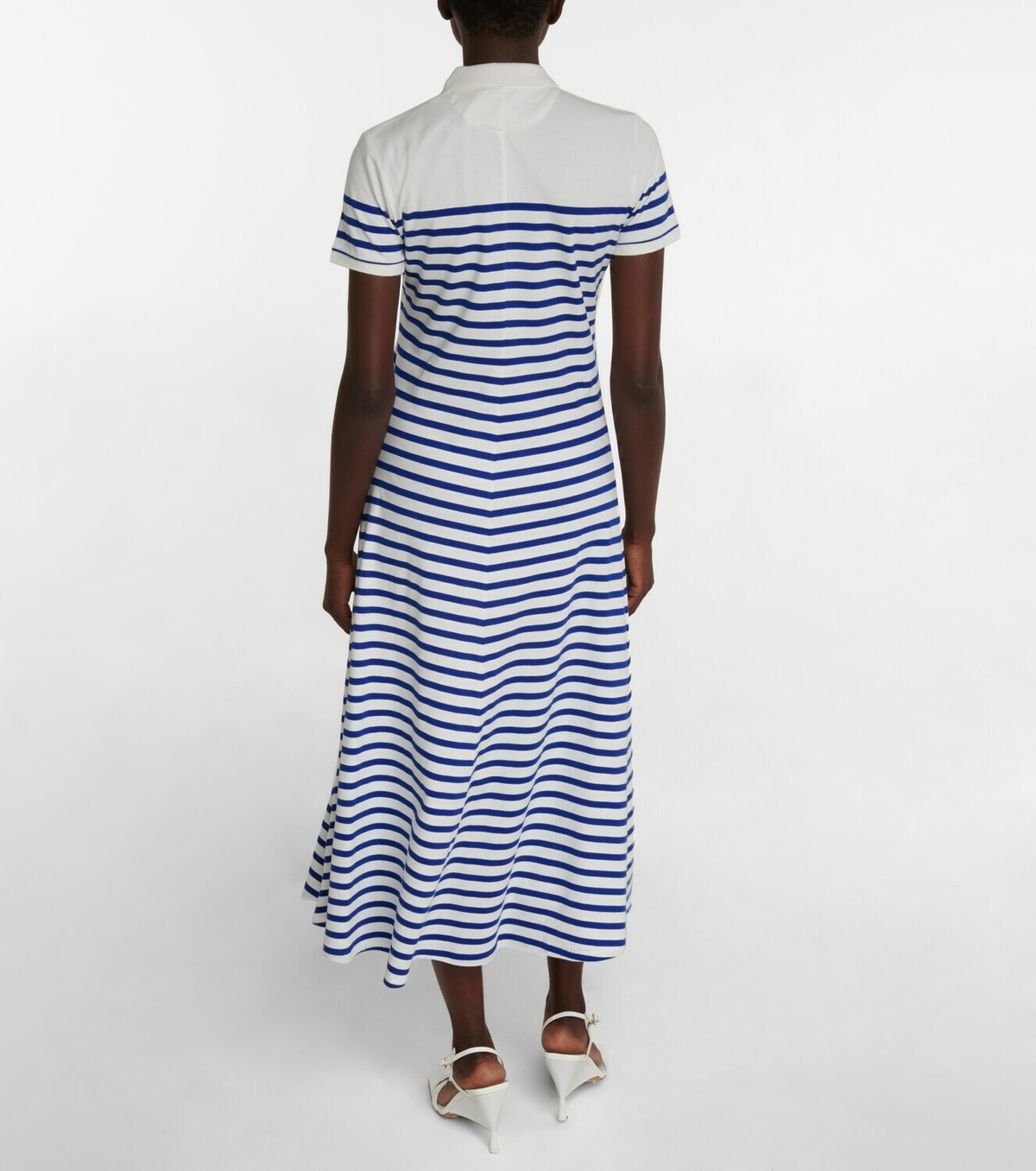 Polo Ralph Lauren Cotton-blend polo midi dress Polo Ralph Lauren