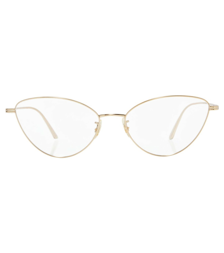 Photo: Khaite x Oliver Peoples cat-eye glasses