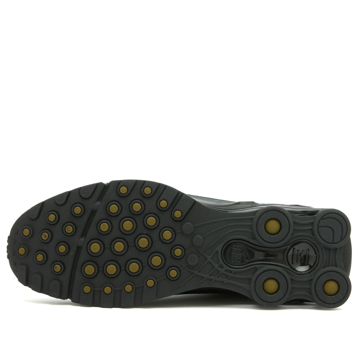 Nike Shox Ride 2 Sneaker in Black/Olive/Silver