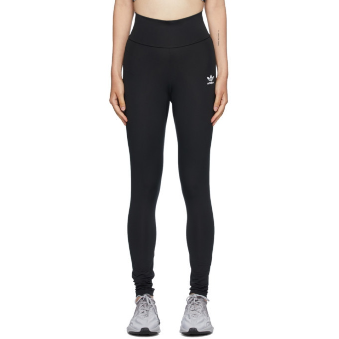 Photo: adidas Originals Black High-Waisted Leggings