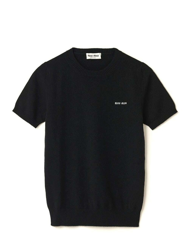 Photo: Miu Miu Cashmere T Shirt