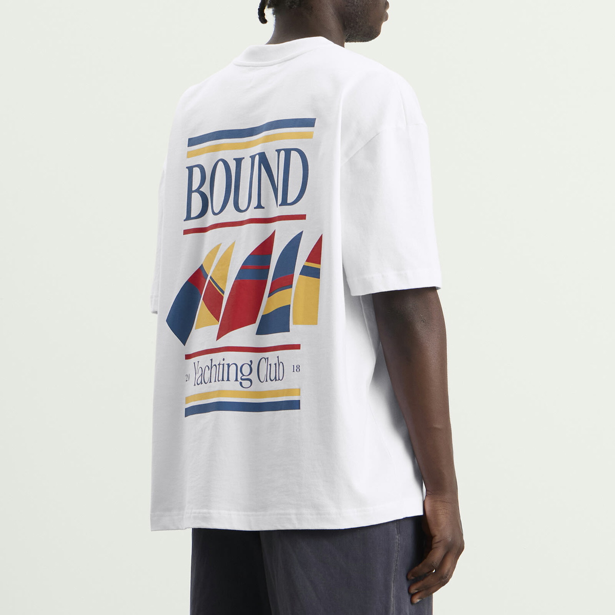 Bound Men's Yachting Club T-Shirt in White