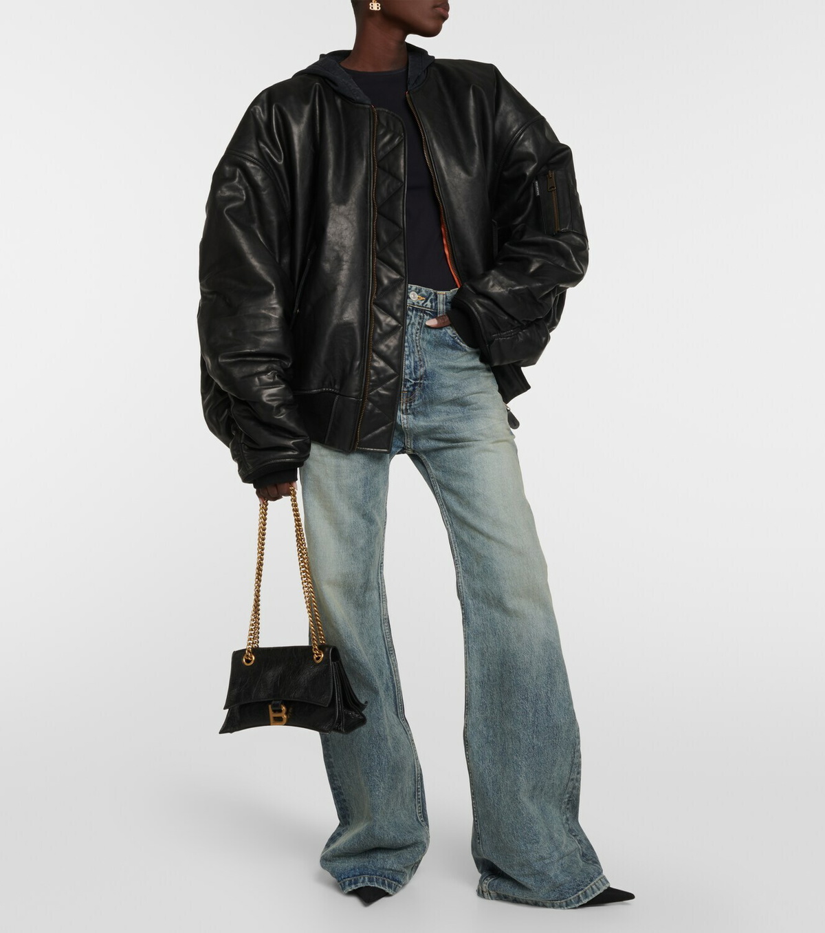 Balenciaga Mid-rise flared jeans Balenciaga Balenciaga Mid-rise flared jeans Balenciaga