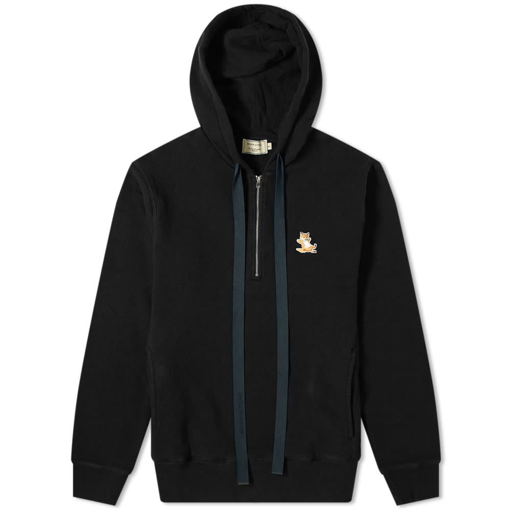 Maison Kitsuné Half-Zipped Chill Fox Hoody Maison Kitsune