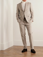 Canali - Cotton-Blend Twill Suit Jacket - Neutrals