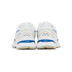 Asics White and Blue Retro Tokyo Edition GEL-Nimbus 22 Sneakers