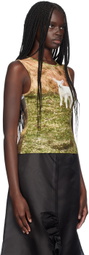 Sandy Liang Multicolor Soda Tank Top