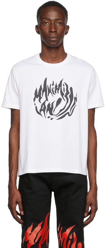 Photo: Maximilian White Logo T-Shirt