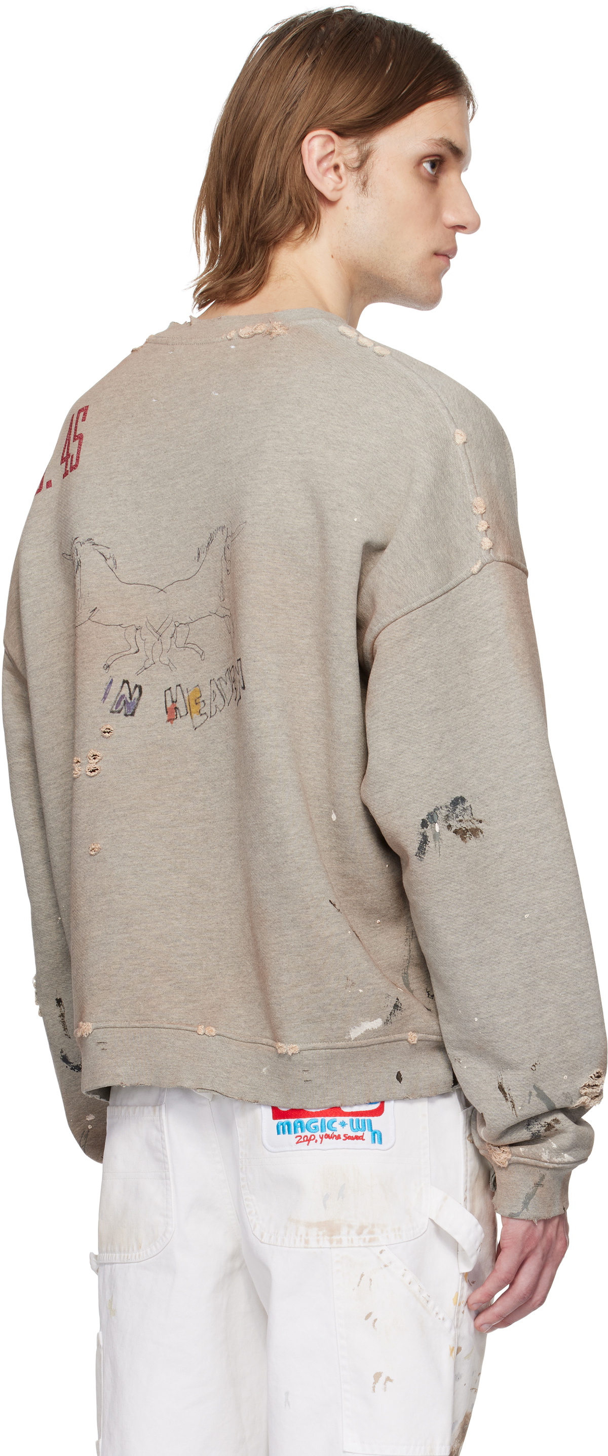 PALY Gray 'Nick St. John' Sweatshirt