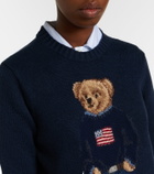 Polo Ralph Lauren Polo Bear intarsia cotton and linen sweater